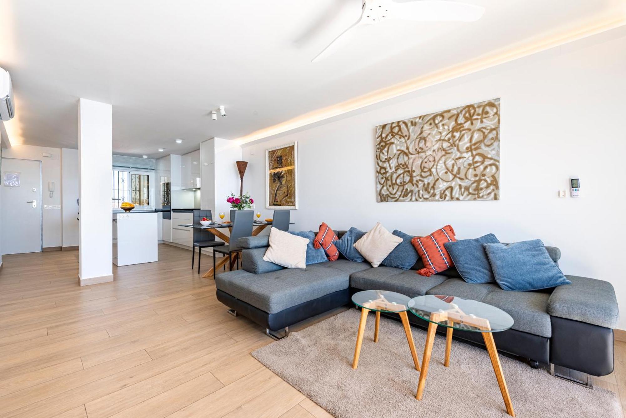 Apartamento Beachfront -- New Luxury -- 1ª Linea Playa -- Centro De -- Private Parking -- Panoramic Sea Views